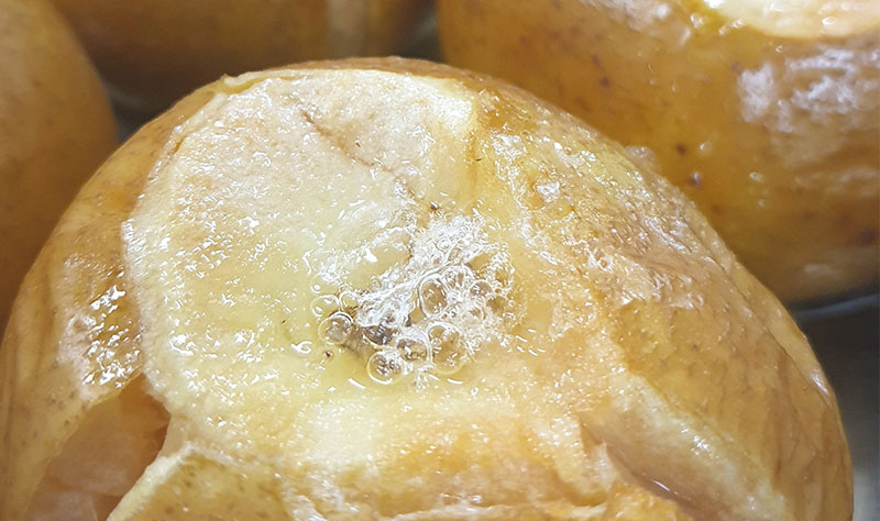 Manzana asada