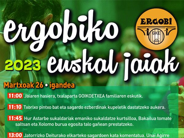 Petritegi en las Euskal jaiak de Ergobia