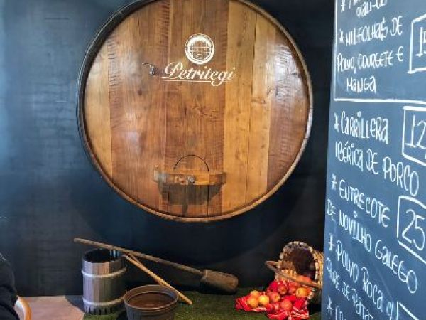 Sidra de Petritegi en Lisboa