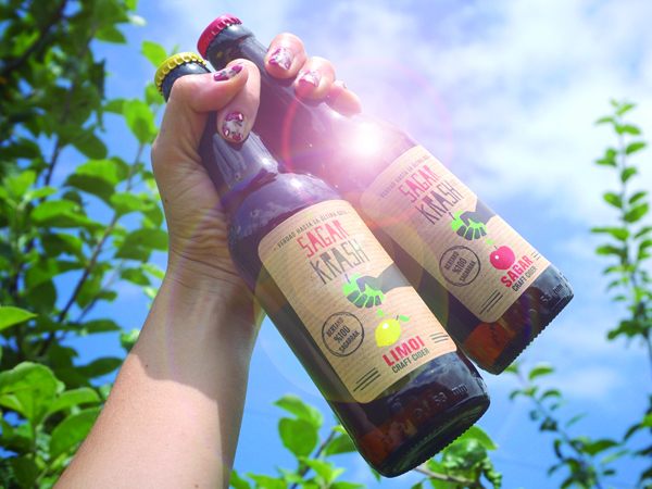 Sagar Krash nueva cider de Petritegi
