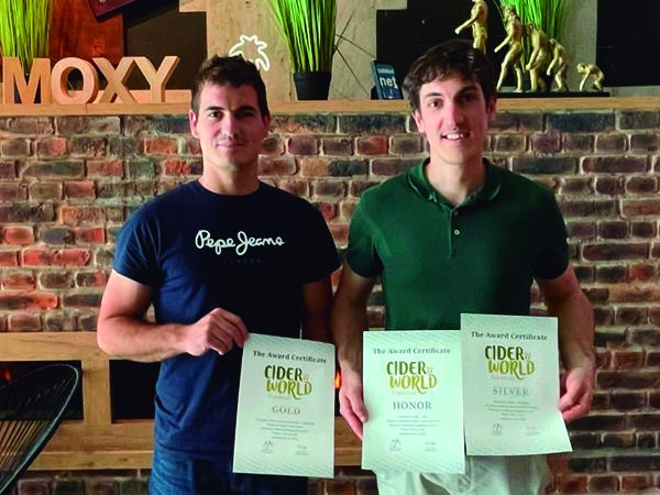 Nuevos premios para las sidras Petritegi