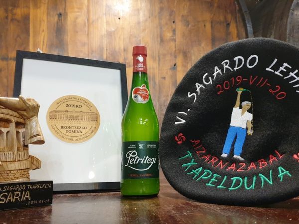 Premios para la sidra Petritegi